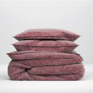 dekbedovertrek lino red