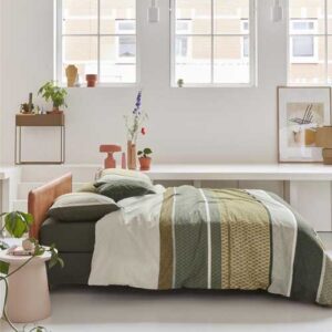 Dekbedovertrek Benthe Green Beddinghouse