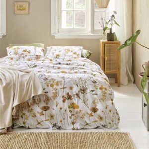 Dekbedovertrek Flowerlove white Ariadne