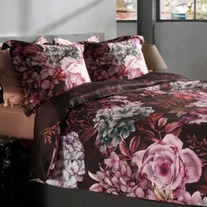 Dekbedovertrek Clover Black Heckett Lane