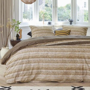 Dekbedovertrek Lorena Dark Sand Beddinghouse