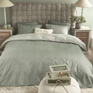 Dekbedovertrek Bambu Grey Green Riviera Maison