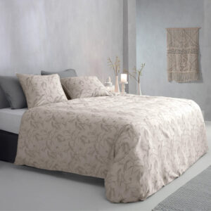 Dekbedovertrek Fiori di Satinado Off-white Zo!Home