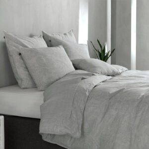 Dekbedovertrek Paisley di Lino dove grey