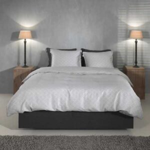 Dekbedovertrek Linea di Satinado Ash Grey Zo!Home