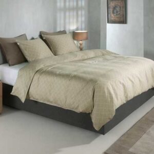 Dekbedovertrek Linea di Satinado Forest Sand Zo!Home