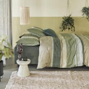 Dekbedovertrek Jorren Olive Green