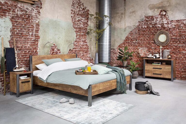Geef je slaapkamer een industriële look met deze tips Geef je slaapkamer een industriële look met deze tips