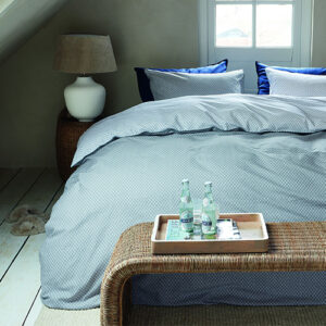 Dekbedovertrek Emery Blue Grey Riviera Maison
