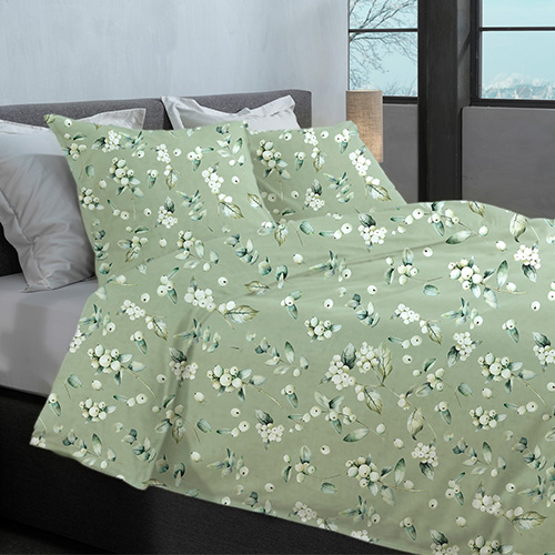 Dekbedovertrek Ciro Green Flanel