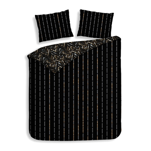 Dekbedovertrek Maxime Black Heckett Lane