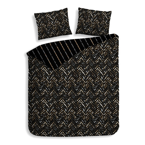 Dekbedovertrek Maxime Black Heckett Lane