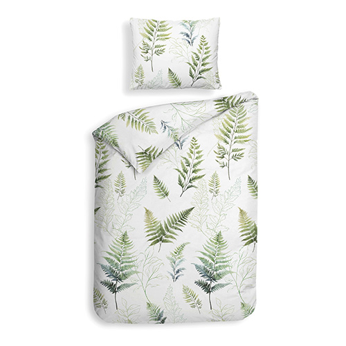 Dekbedovertrek Zeno White flanel