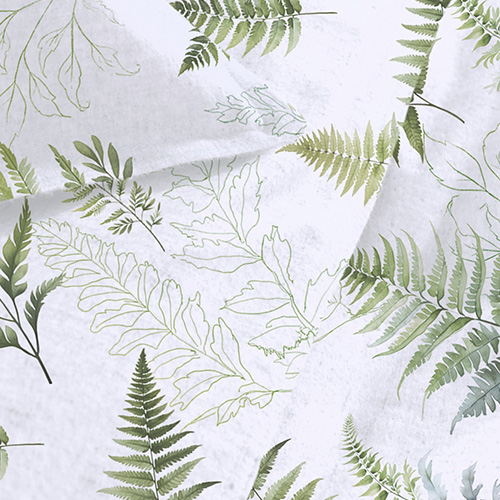 Dekbedovertrek Zeno White flanel