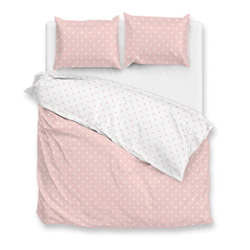 Dekbedovertrek Punta di Cotone Crystal Pink Heckett Lane