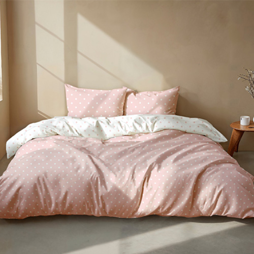 Dekbedovertrek Punta di Cotone Crystal Pink Heckett Lane