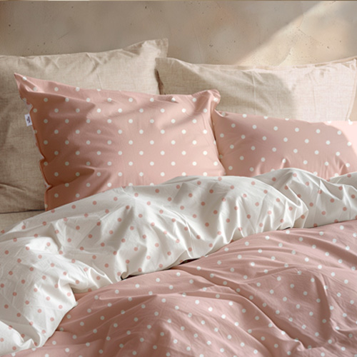 Dekbedovertrek Punta di Cotone Crystal Pink Heckett Lane