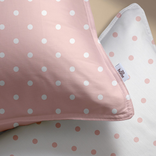 Dekbedovertrek Punta di Cotone Crystal Pink Heckett Lane