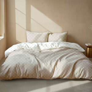 Dekbedovertrek Punta di Cotone Warm Sand Heckett Lane