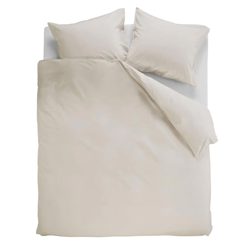 Dekbedovertrek Cotton Uni Zand Ambiante