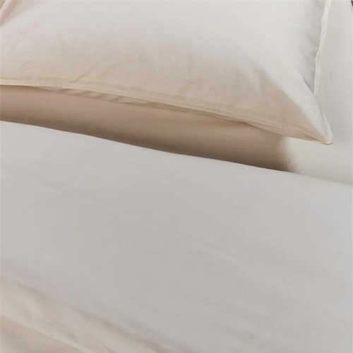 Dekbedovertrek Cotton Uni Zand Ambiante