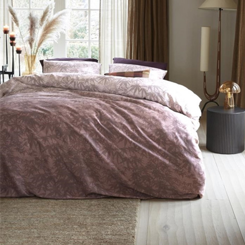 dekbedovertrek ellen mauve beddinghouse