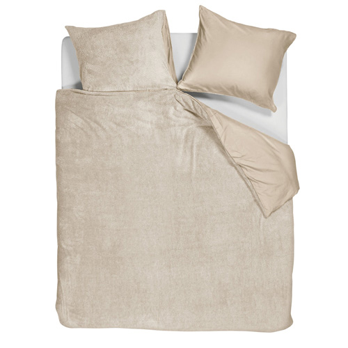 Dekbedovertrek Plush Zand Ambiante