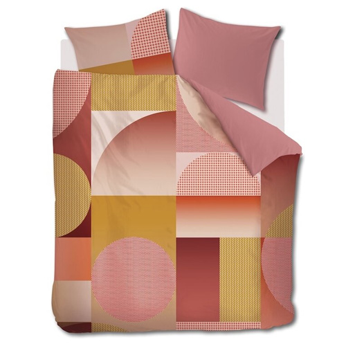 Dekbedovertrek Sunset Boulevard Coral Dutch Design
