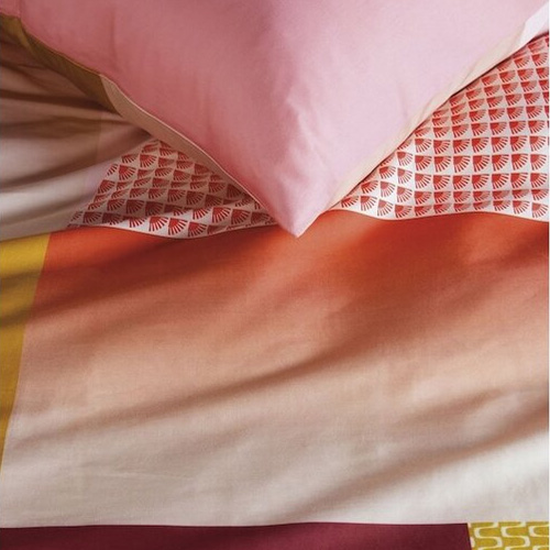 Dekbedovertrek Sunset Boulevard Coral Dutch Design