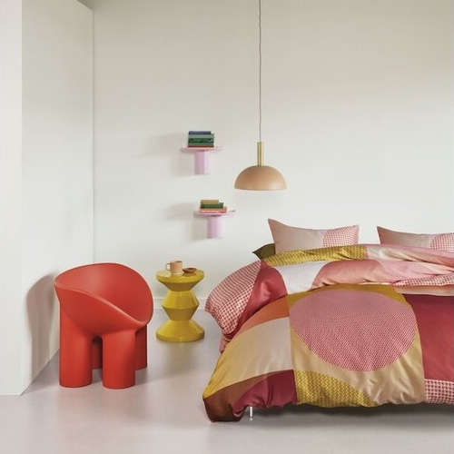 Dekbedovertrek Sunset Boulevard Coral Dutch Design