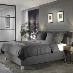 Dekbedovertrek Cialda Pewter Grey - Yellow