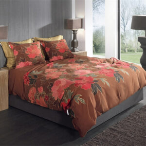 Dekbedovertrek Francesco Orange Flanel Heckett Lane