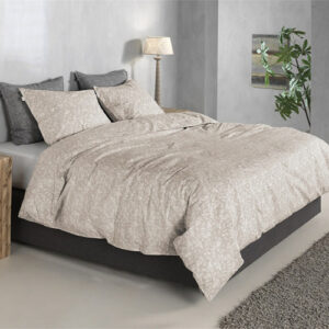Dekbedovertrek Petali di Lino Sandy Beige Zohome