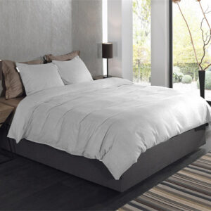 Dekbedovertrek Spina Light Grey Flanel Heckett Lane